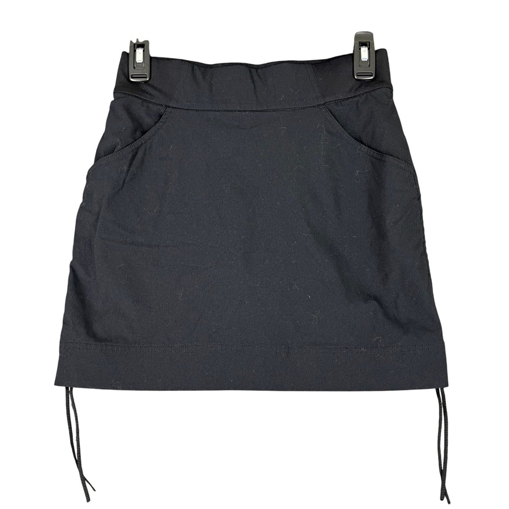 Columbia Sandy River Skort Black Hiking Athletic XS Womens Outdoor Activewear